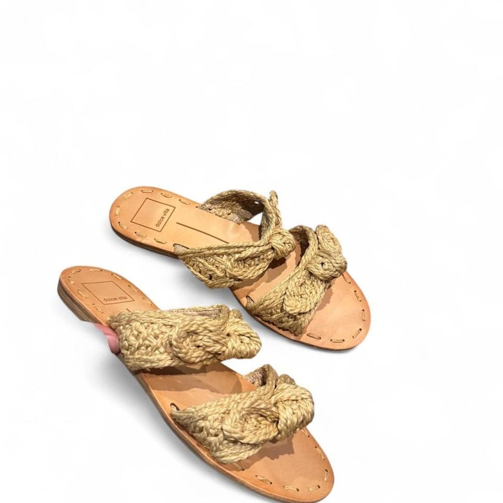 Tan Dolve Vita Bow Sandals